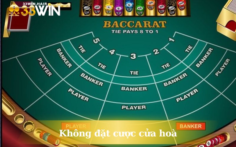 Bet thủ không đặt cược cửa hoà